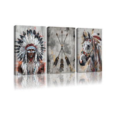 3 Piece Wrapped Canvas Print
