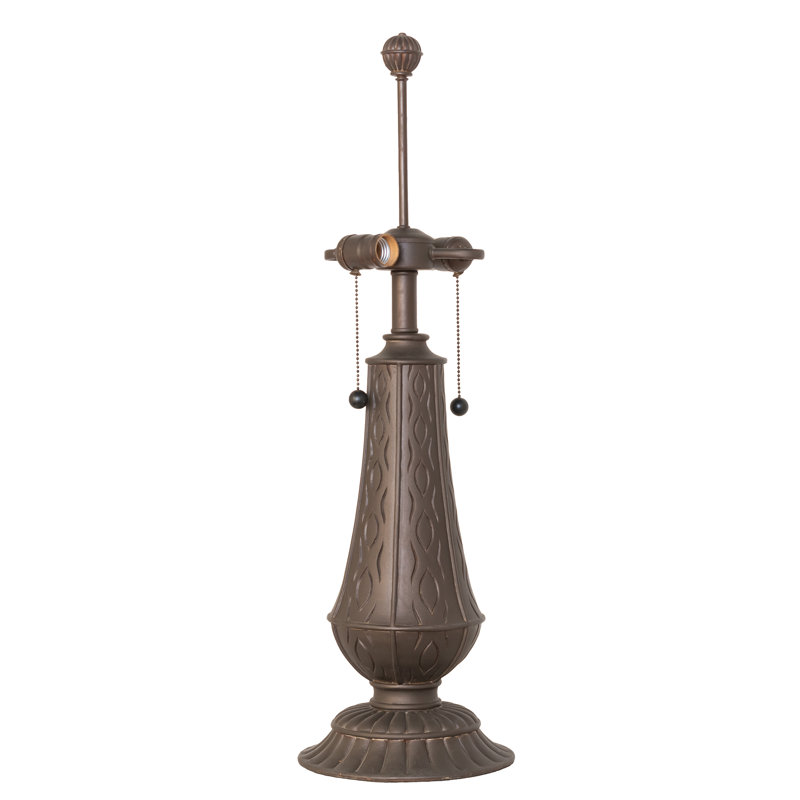 28" High Crestwood 2 Light Table Base
