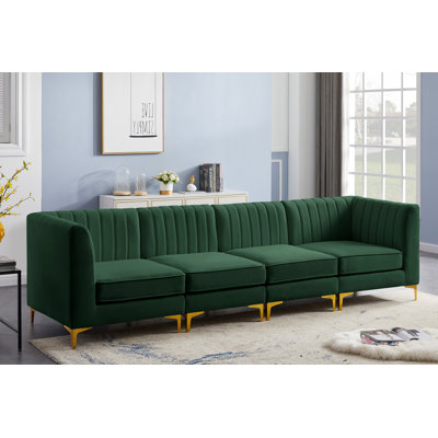 Enson 116.5'' Velvet Sofa