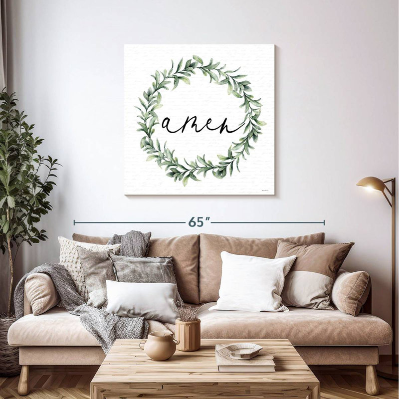 Tergel Amen Wreath, 39" H x 39" W