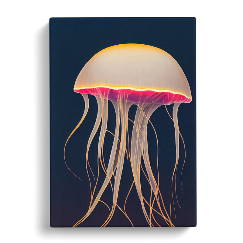 Alverez Jellyfish Vol.5 - Wrapped Canvas, 50cm H x 35cm W x 3cm D