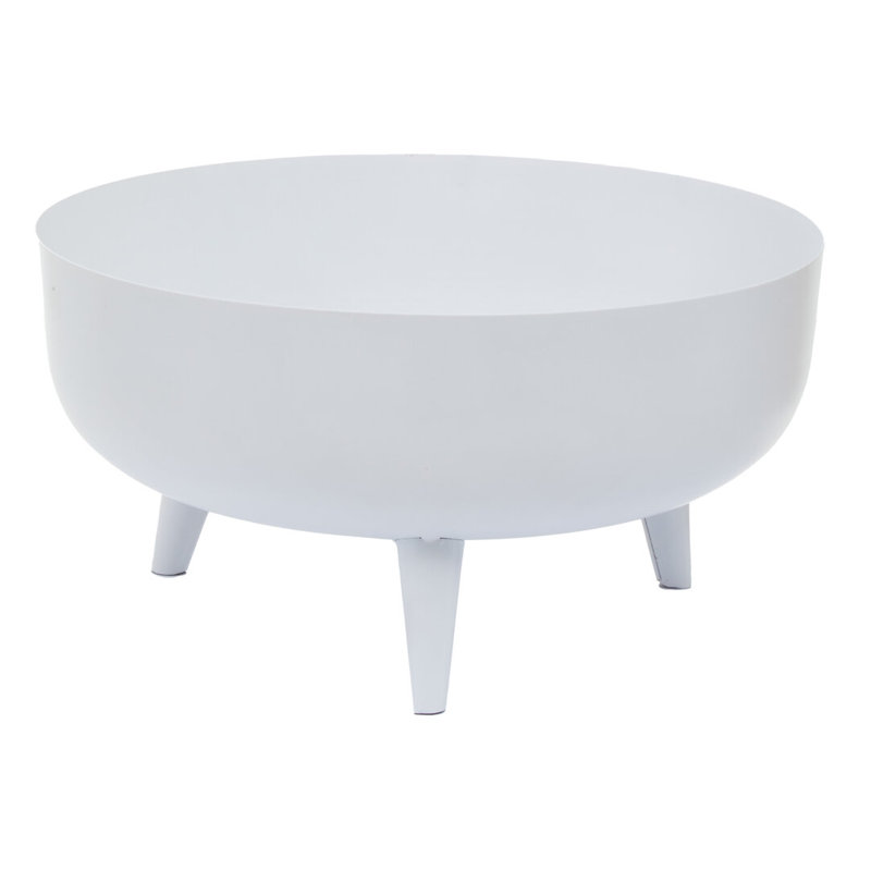 Metal Plant Stand, White
