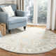 Desmondia Handmade Wool Aqua/Ivory Rug