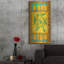 «Peppers Multi Green» par Andrea Strongwater, art mural en métal, 12 po x 24 po-248393737