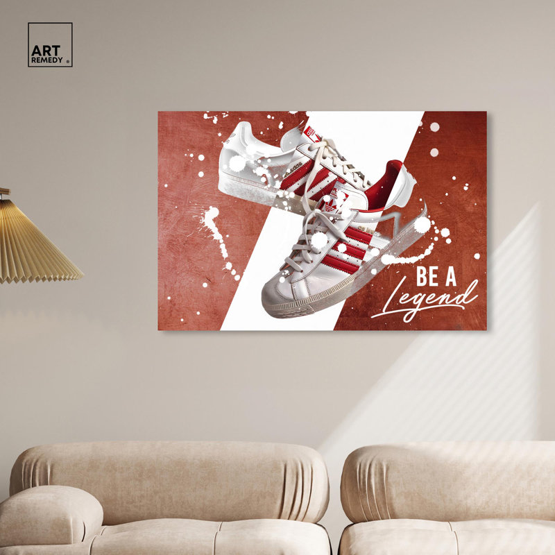 Be Be Legend, H 30 po x l 45 po x P 1,5 po, Toile tendue