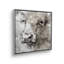 Impression abstraite monochrome sur toile II-773156869-773156871
