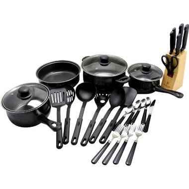 Yoleny 12 Piece Nonstick Cookware Sets, Pots and Pans Set with