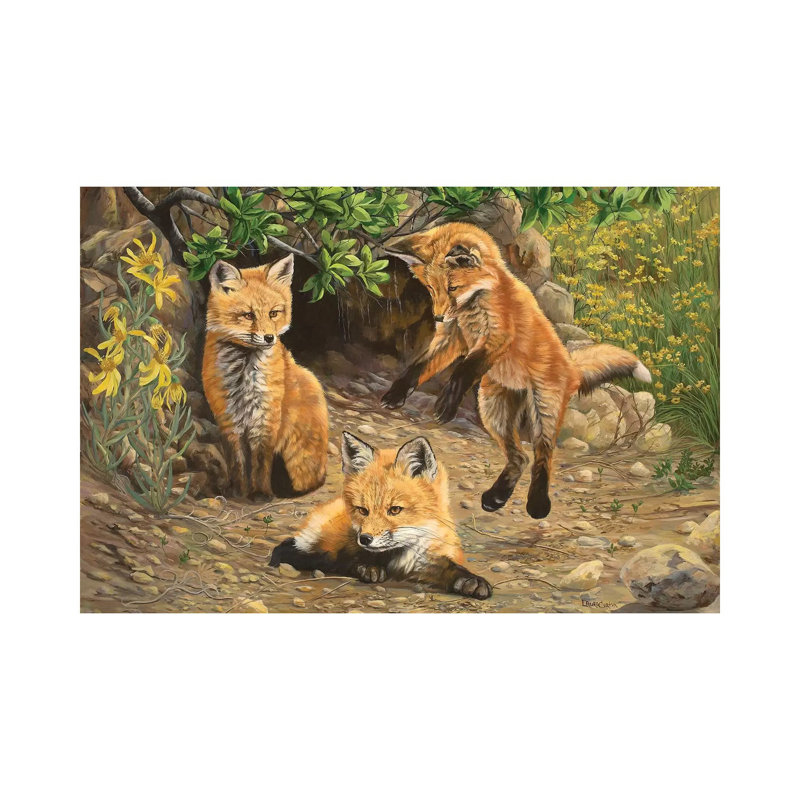 Let's Play by Laura Curtin - Wrapped Canvas Gallery-Wrapped Canvas Giclée, 66.04 cm H x 45.72 cm W x 3.175 cm D
