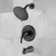 Single Handle Tub Spout And 5-Functions Shower Head Set (Valve Included)