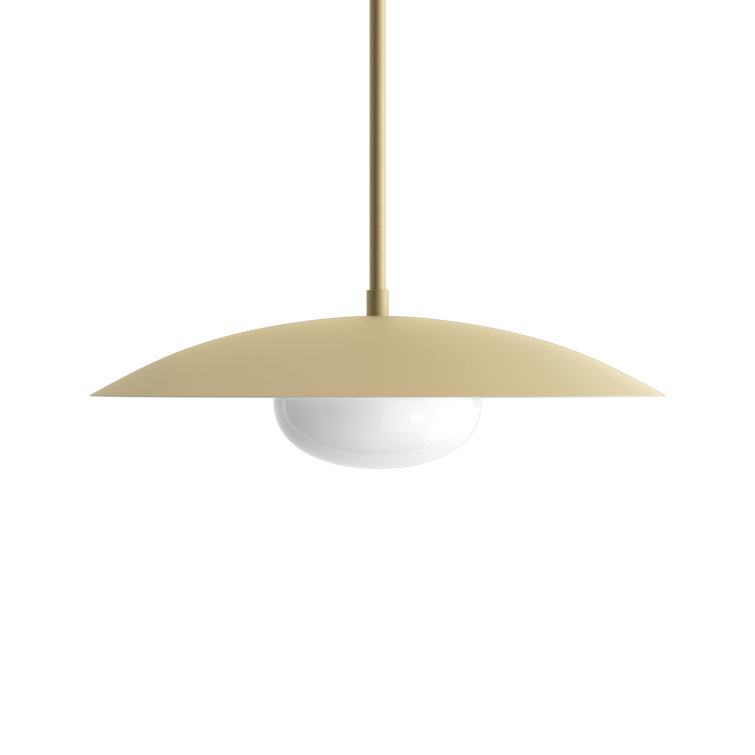 Del Single Light Metal Dimmable Pendant