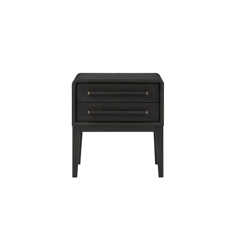 Petite table de chevet - poivre, Noir