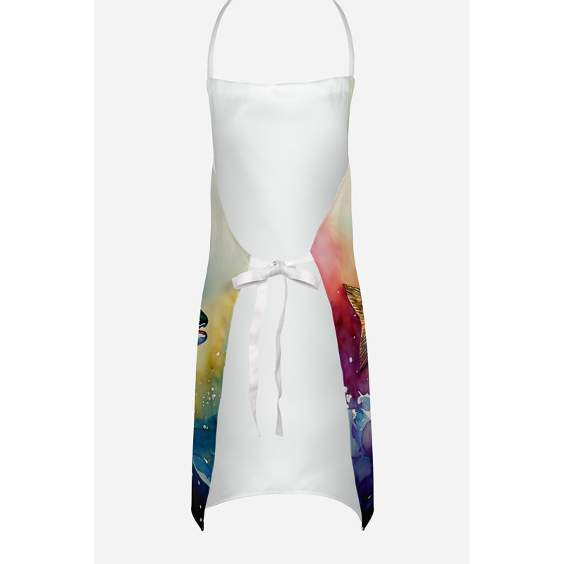 No Pattern Bib Apron