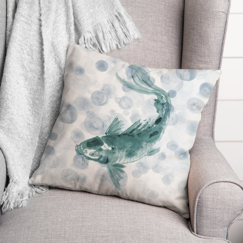 Reversible Throw Pillow, 16" x 16"