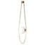 Petra  10-in Black dimmable LED Pendant-1505444072
