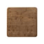 Talessi Square Coffee Table-Wheat Medium Burl Oak