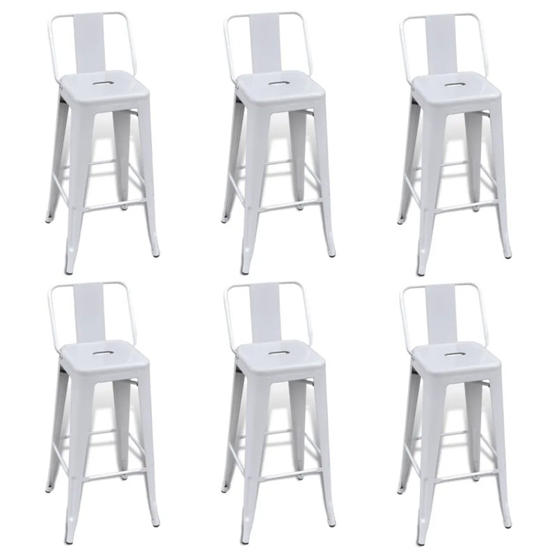 Newnan Steel Bar Stool with Steel Frame