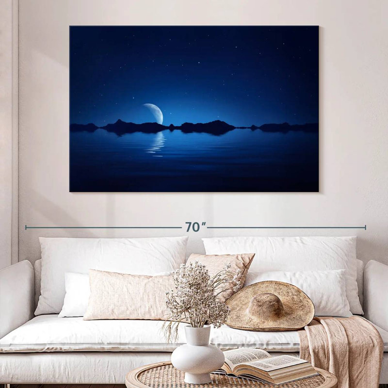 Gillard Ocean Moon, 34" H x 51" W