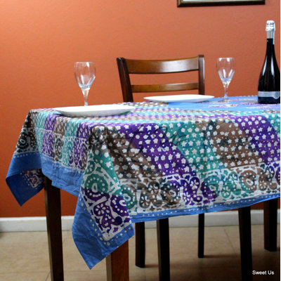Nappe 100% coton Floral