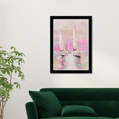 Pink Coastal Sailing
