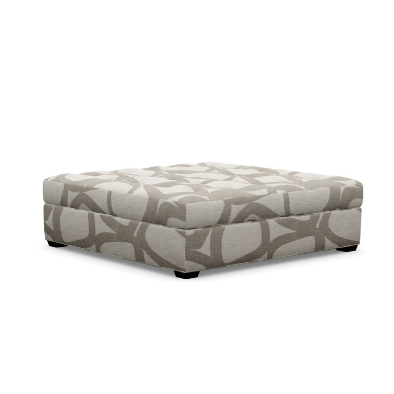 Baxter Square Ottoman, Java, Keegan 225726