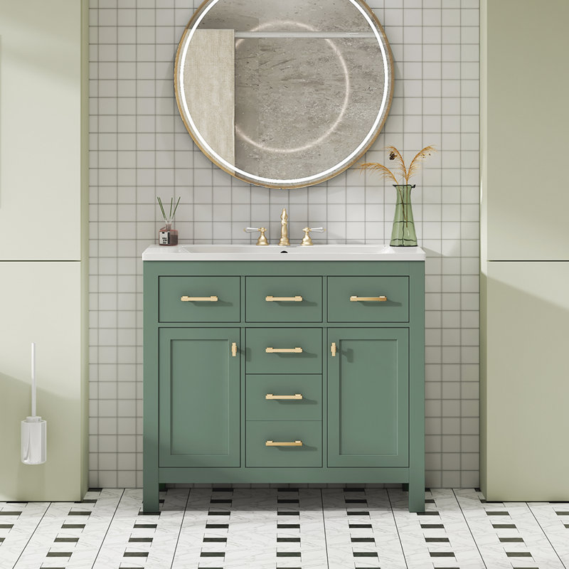 Meuble-lavabo simple 36,01 avec comptoir