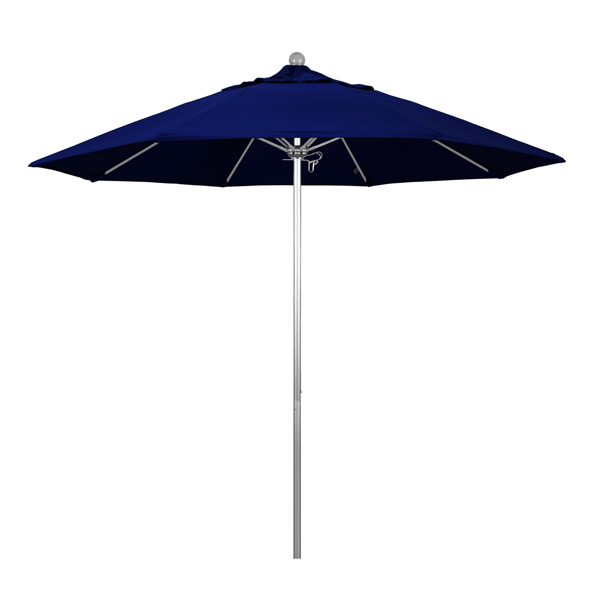Hibo 108'' Sunbrella® Outdoor Umbrella, Canvas Trueblue Sunbrella® Canvas