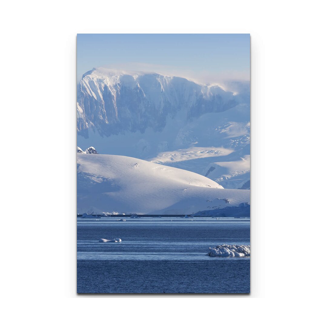 Leinwandbild Eisberge und Gletscher in der Antarktis