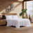 Coleman® 4 Piece Microfiber Solid Bed Sheet Set - Queen, White-131115501-131115502