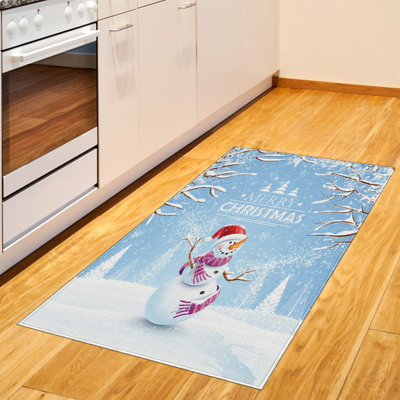 Tapis de Noël Snowman
