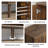 Mid-Century Modern 55" TV Stand For Tvs Up To 65 Inch, Wood Entertainment Center With Storage Cabinets, Adjustable Shelves And Cable Management, Walnut