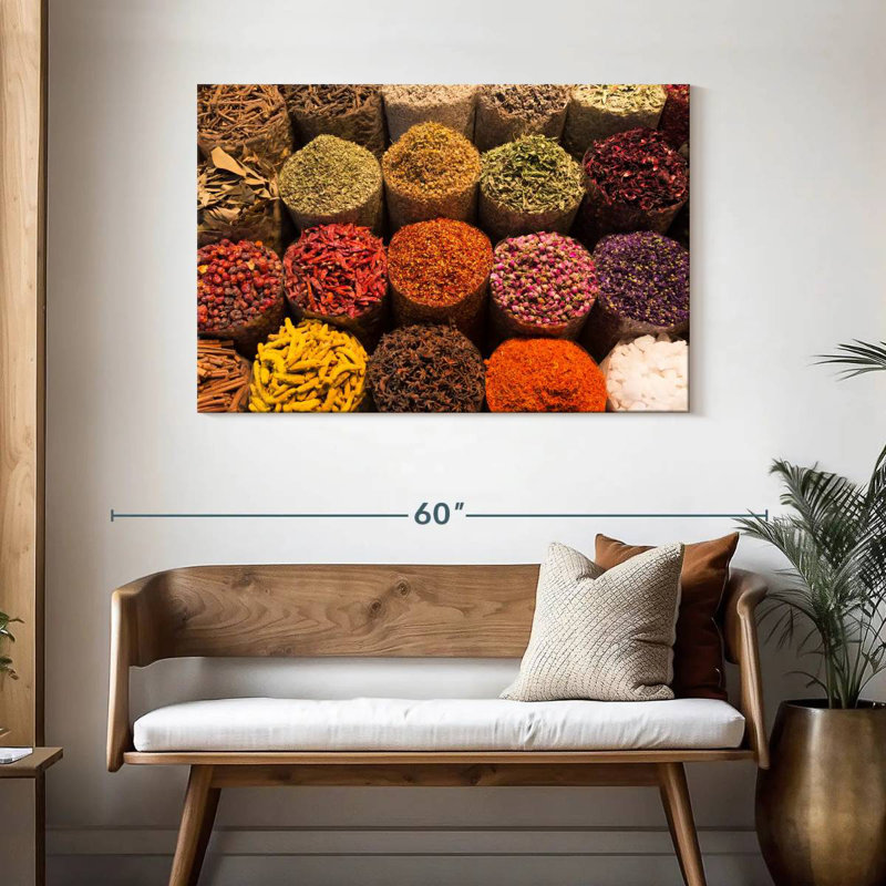 Yarlin Spice Baskets, 30" H x 45" W
