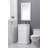Ameriah 18'' Single Bathroom Vanity with Porcelain Top-226772971