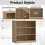 Armoire de rangement en bois avec tablettes réglables sans portes-957914336-957914339