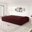 Canapé-lit moderne avec 2 coussins, canapé-lit convertible en tissu rembourré de mousse, matelas pliant de 15 po pour le salon, lit d'invité, aucun assemblage requis-1517857215