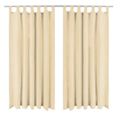 Bachar Semi Sheer Curtain Pair