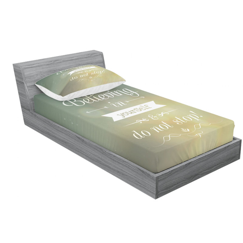 Microfiber Sheet Set, Twin XL Sheet Set with Fitted Sheet
