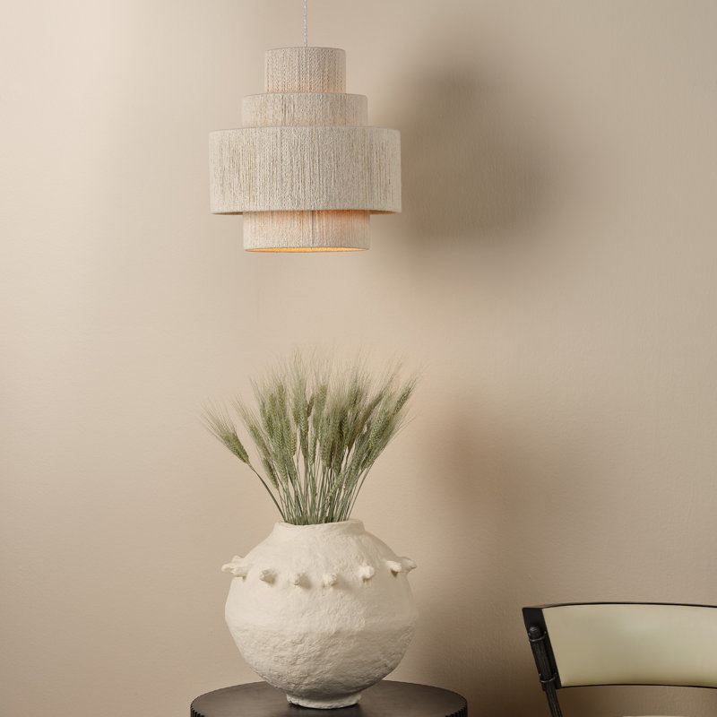 Uptown 1 - Light Antique Brass Unique/Statement Pendant