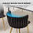 Evanni Velvet Upholstered Metal Side Chair-1233138671-1219530802