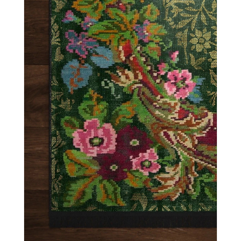 Tapis en coton tissé à la machine Custis