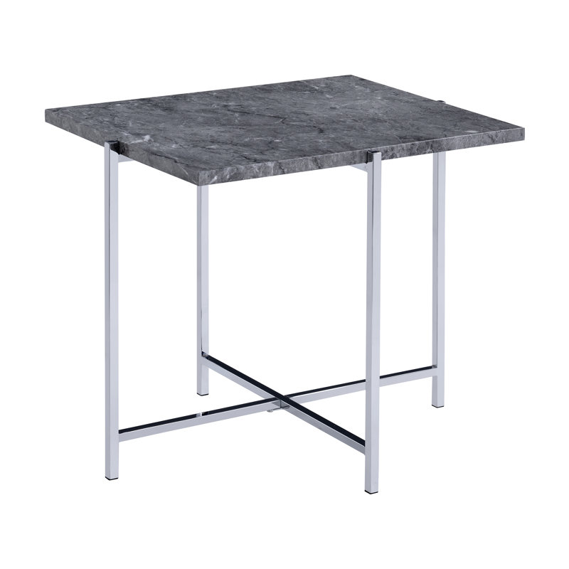 Table de bout, chrome
