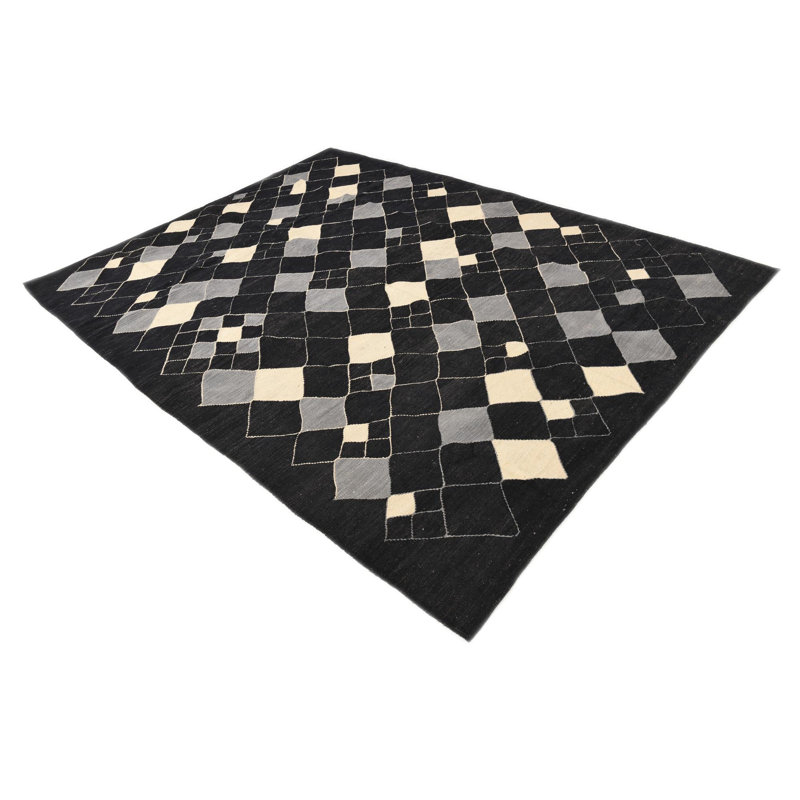 Tapis noir Noor