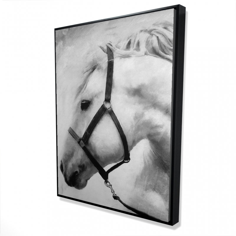 «Darius The Horse», reproduction sur toile