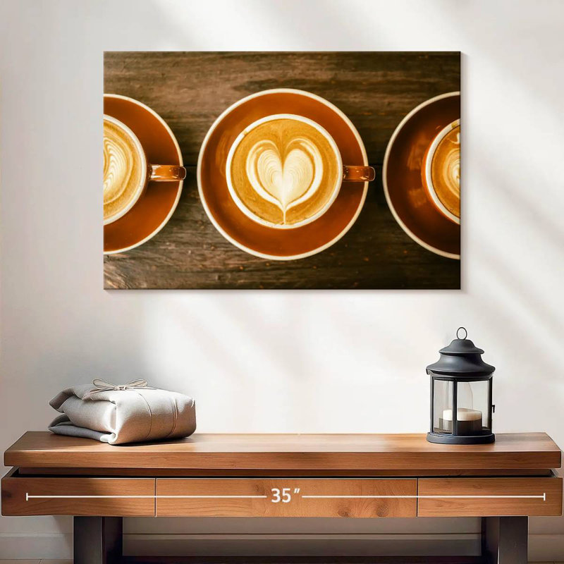 Yarlin Coffee For Three, 16" H x 24" W