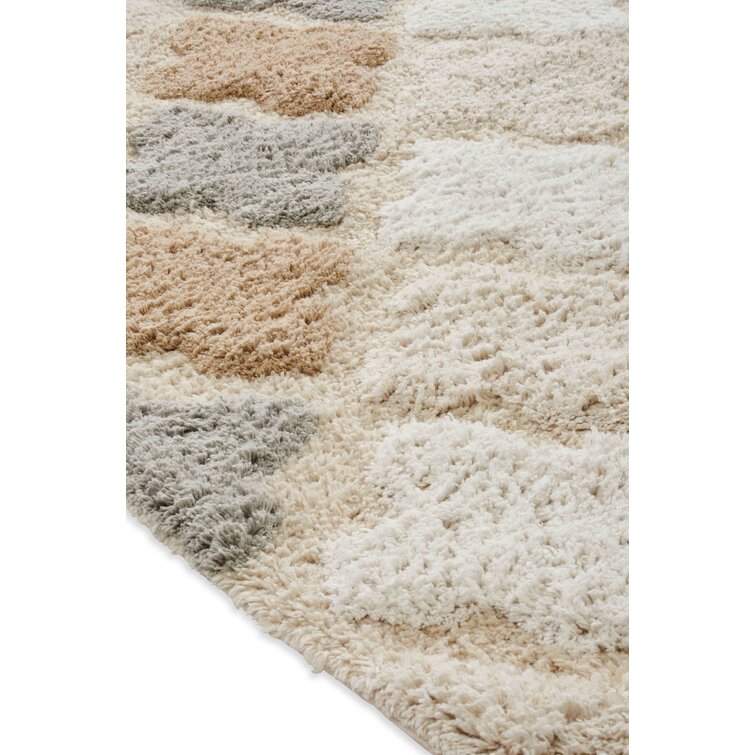 Gerow Multiple 100% Cotton Non-Slip Geometric Bath Rug Alcott Hill Color: Spa