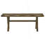 Banc de salle à manger de style campagnard traditionnel