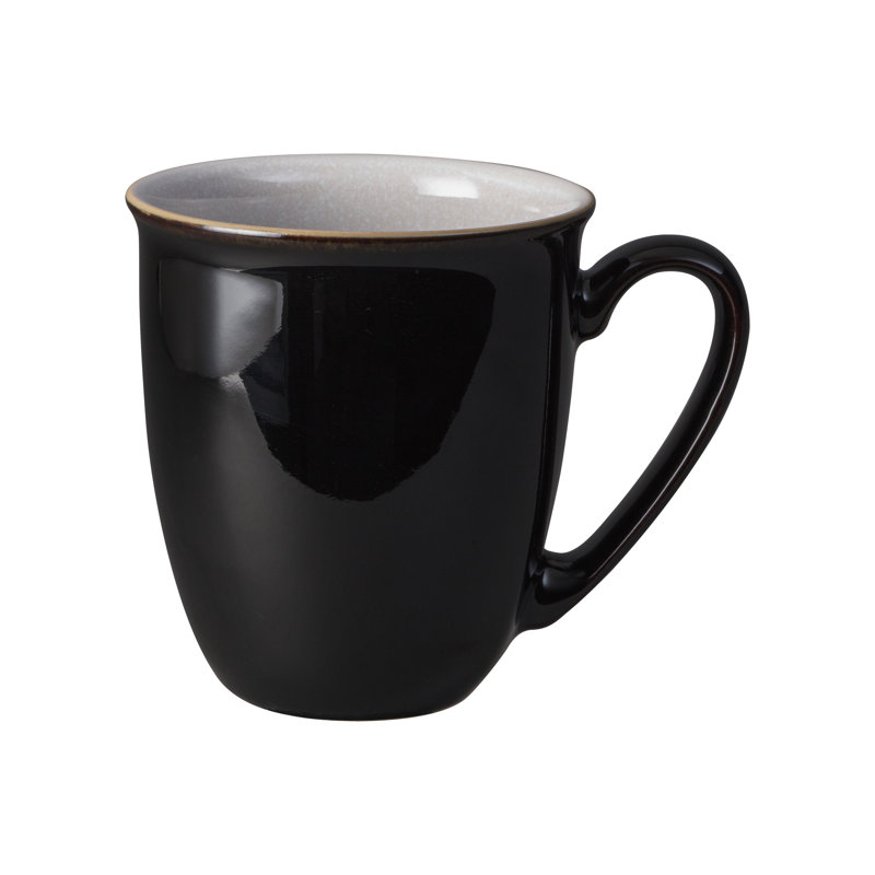 Denby Elements Mugs, Black