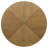Sarahi Round 54-inch Wood Dining Table Brown Oak