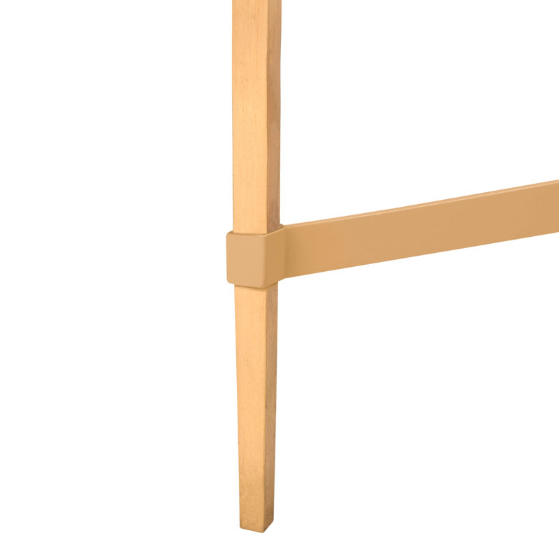 Table basse avec rangement Genevieve, Or
