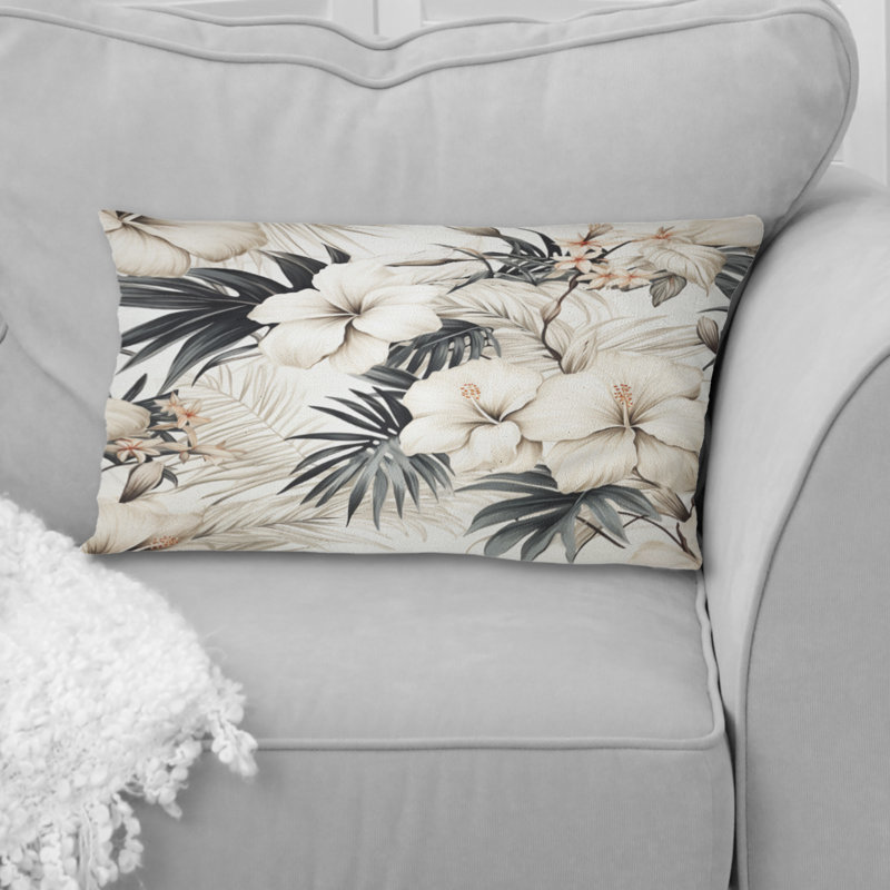 Coussin Neutral Zen Tropical