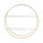 2 Piece Circle Accent Shelf